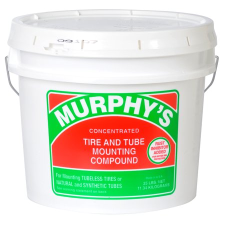 25 Lbs Pail Amber Murphys Original Concentrated Tire & Tube Mounting Compound