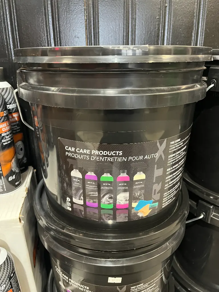 RTX Car Detailing Bucket (8pcs)