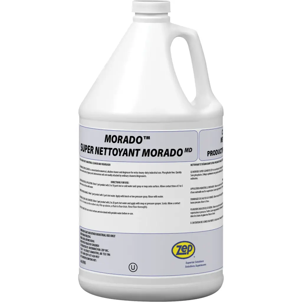 [85654C] ZEP MORADO HEAVY DUTY DEGREASER 4 LITRE