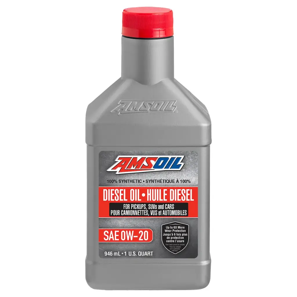 AMSOIL 0W-20 100% Synthetic Diesel Oil