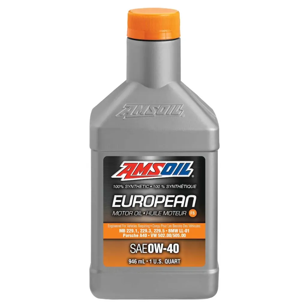 [EFOQTC-EA] AMSOIL 0W-40 FS 100% Synthetic European Motor Oil