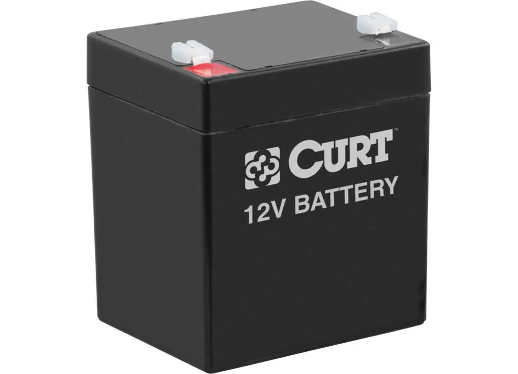 CURT 12V 5.4 AMP RECHARGABLE BATTERY