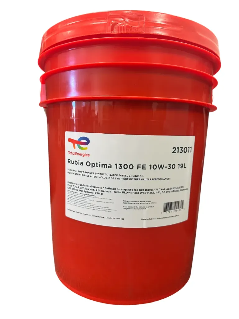 Total Rubia Optima 10W30 1300 FE Semi Synthetic 19L