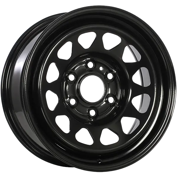 STEEL WHEEL Black Armour Coat 17x7.5  6x139.7  Offset: 20  Hub: 77.8  Load Rating: 960kg  Backspacing: 5.037"  28.9lbs  