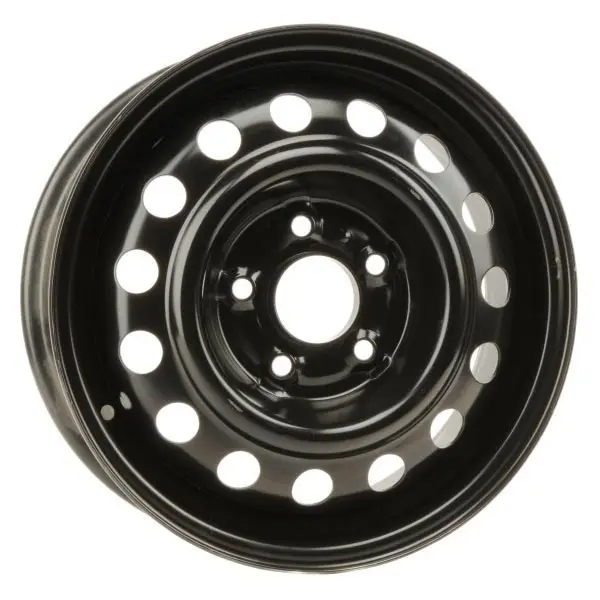 STEEL WHEEL Black E-Coating 15x6.0  5x114.3  Offset: 42  Hub: 67.1  Load Rating: 635kg  Backspacing: 5.154"  19.6lbs  