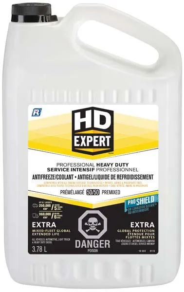 HD Mixed Fleet ELC 50/50 Premix A/F Yellow