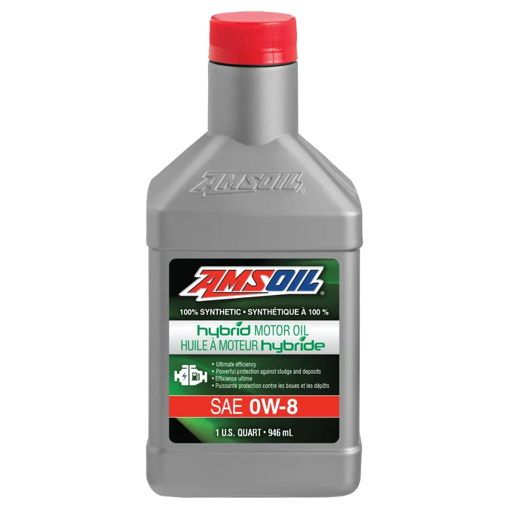 [HE08QT] AMSOIL 0W-8 100% Synthetic Hybrid Motor Oil