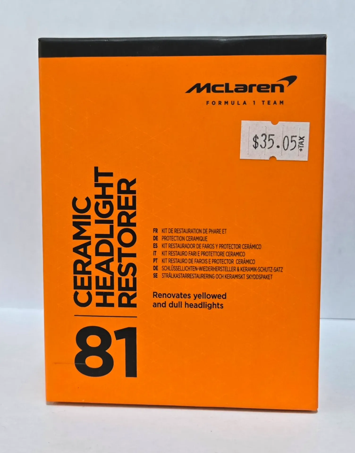 MCLAREN - CERAMIC HEADLIGHT RESTORER