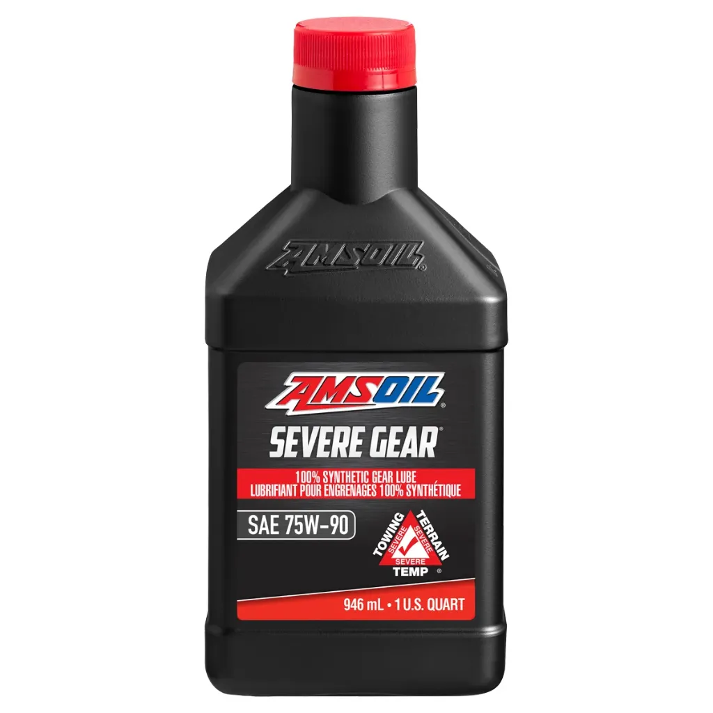 AMSOIL SEVERE GEAR® 75W-90 100% Synthetic Gear Lube -Bottle