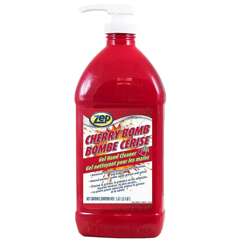 [CACBHC48] ZEP CHERY BOMB GEL HAND CLEANER 1.42 Litres
