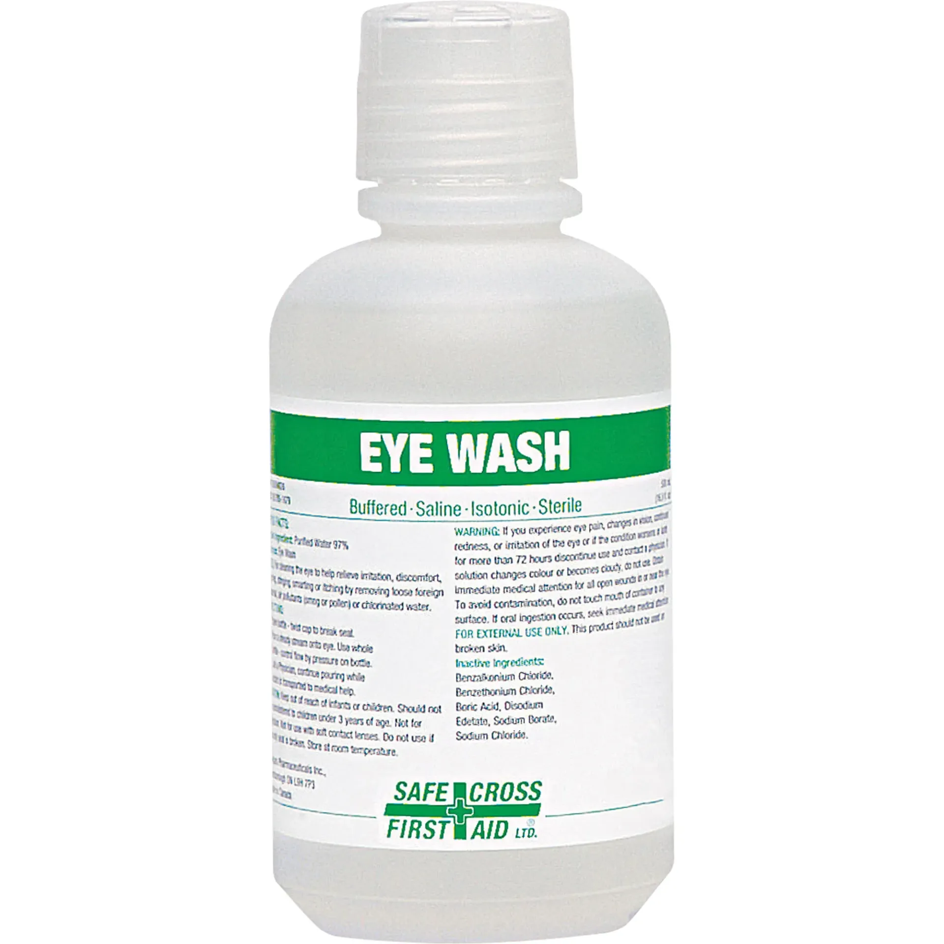 Eyewash Solution, Full Bottle, 500 ml