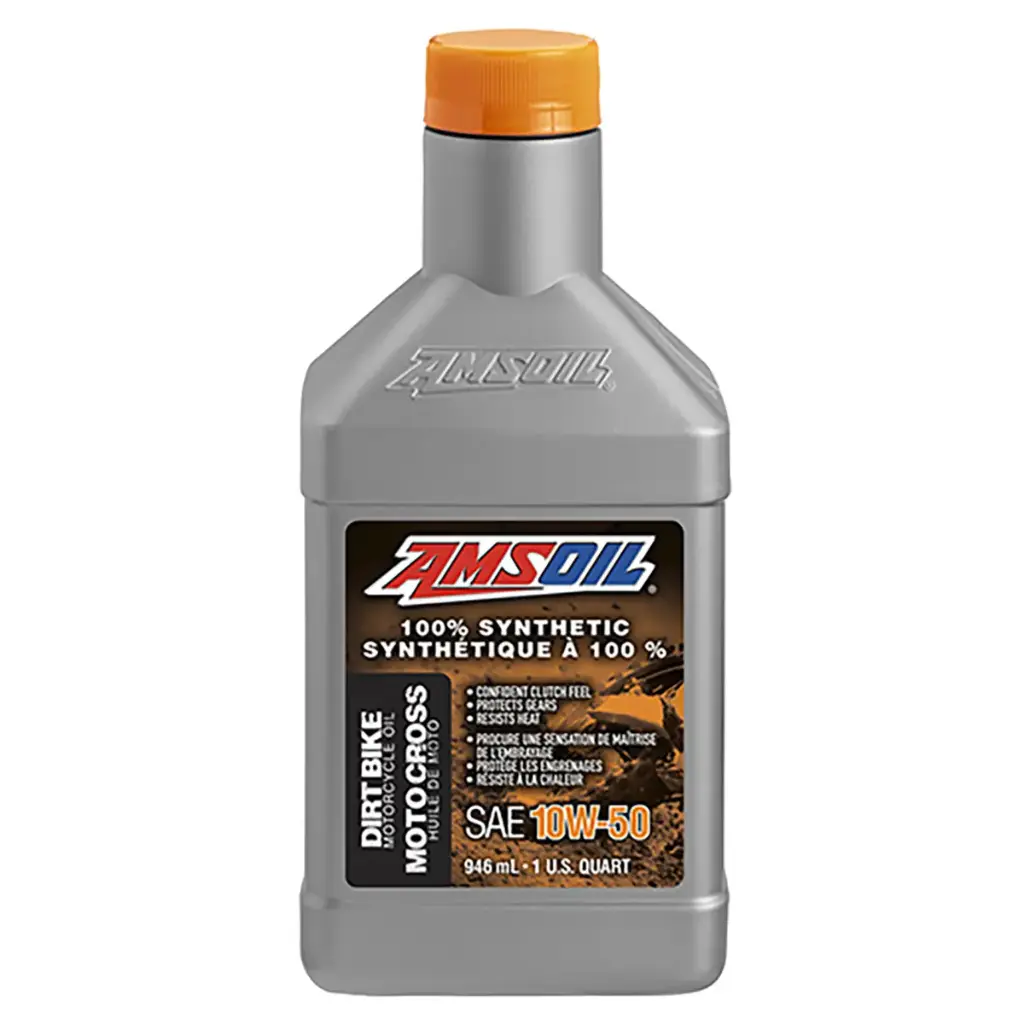 AMSOIL 10W50 100% Synthetic Dirt Bike Oil