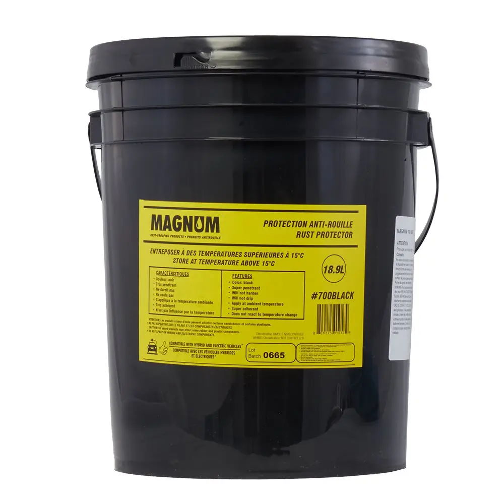 [700BLACK] Magnum Rust Protector 18.9L BLACK (High Viscosity) Undercoating 