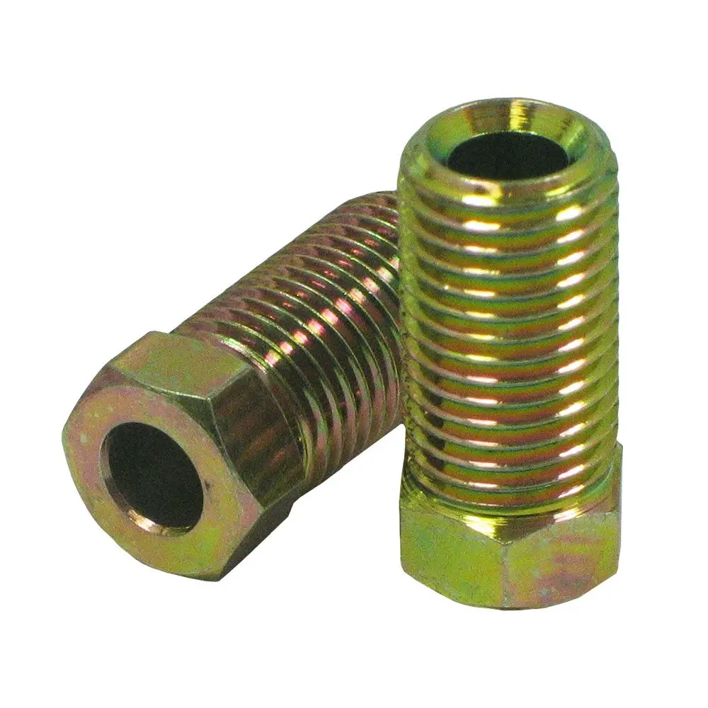 [SL1413] 10 Steel Brake Line fittings Inverted  3 / 16" "Long"