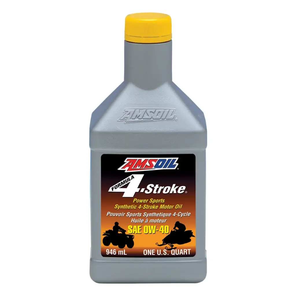 [AFFQTC-EA] AMSOIL Formula 4-Stroke® Powersports 0W40 Synthetic Motor Oil