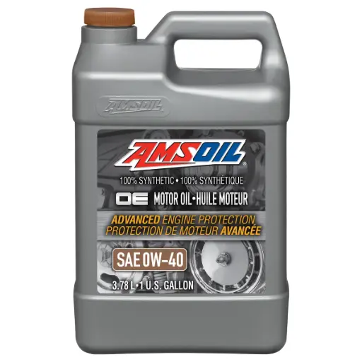[OEG1GC] AMSOIL OE 0W40 100% SYNTHETIC MOTOR OIL 3.78L
