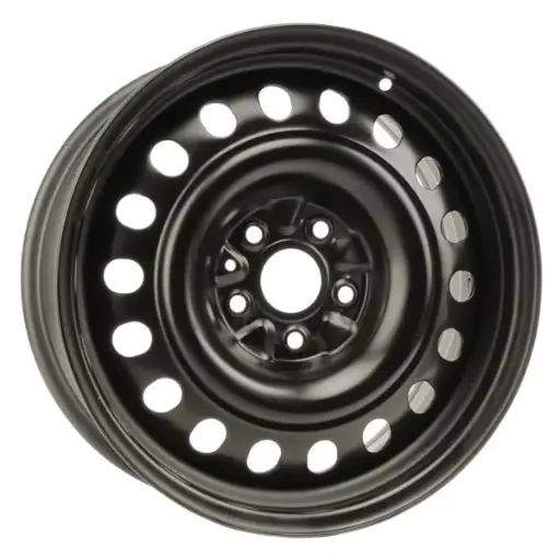 [RNB17007] STEEL WHEEL Gloss Black 17x7.0  5x114.3  Offset: 42  Hub: 56.1  Load Rating: 680kg  Backspacing: 5.654"  27.17lbs 