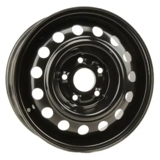 [RNB15001] STEEL WHEEL Black E-Coating 15x6.0  5x114.3  Offset: 42  Hub: 67.1  Load Rating: 635kg  Backspacing: 5.154"  19.6lbs  