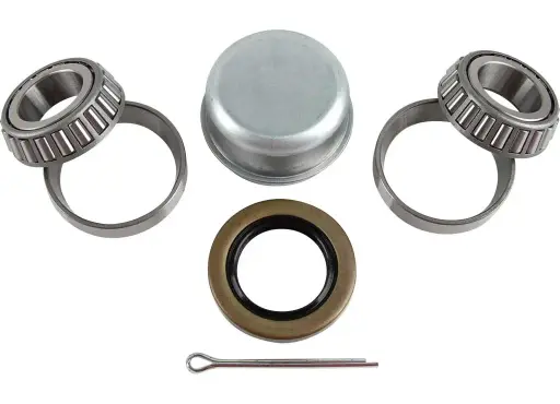 [TWCRTBEA200] BEARING KIT 2,000 LBS, SEAL 1", DUST CAP 2,000 LBS-3,500 LBS 1.99", COTTER PIN